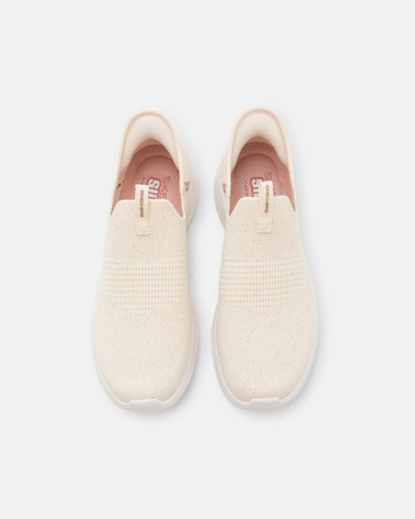 Sapatilhas Mulher SKECHERS Branco 149708 SLIP INS ULTRA FLEX 3.0 COZY STREAK