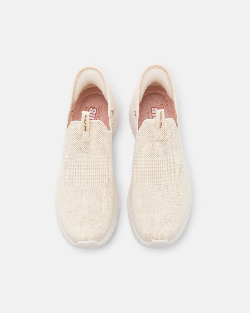 Zapatillas Mujer SKECHERS Blanco 149708 SLIP INS ULTRA FLEX 3.0 COZY STREAK