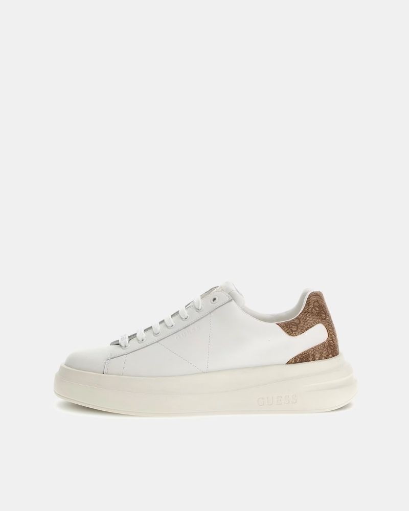 Sapatilhas Homem GUESS Branco ELBA FMPVIB LEA12