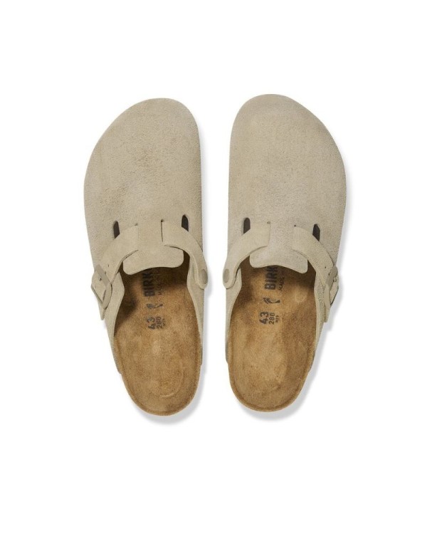 Sandálias Femininas BIRKENSTOCK Bege 1025844 BOSTON