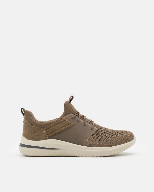 Sapatilhas Homem SKECHERS Verde 210238 DELSON 3.0 CICADA
