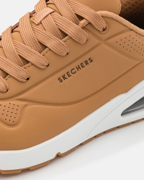 Sapatilhas Homem SKECHERS Castanho 52458 UNO STAND ON AIR