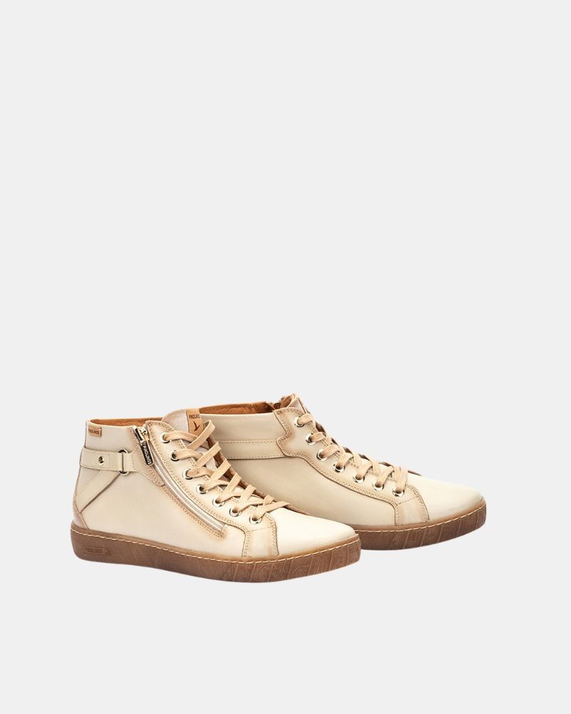 Zapatillas Altas Mujer PIKOLINOS Beige LANZAROTE W7B 8868C1 | RKS