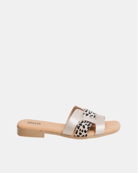 Sandálias Mulher RKS Animal Print 410791
