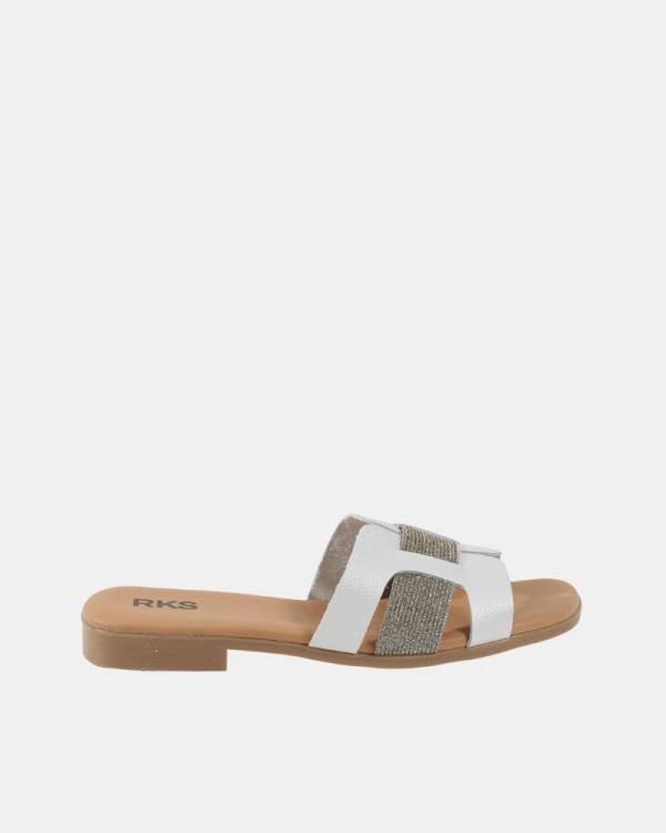 Sandalias Mulher RKS Branco 410737