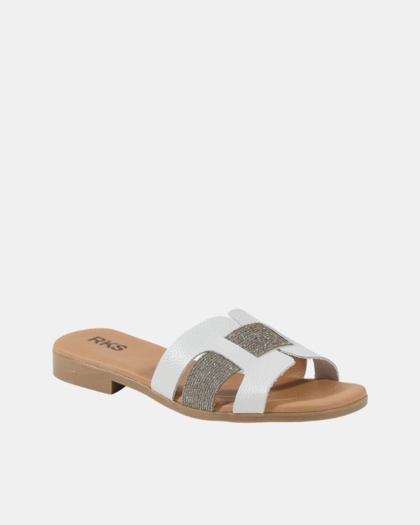 Sandalias Mulher RKS Branco 410737