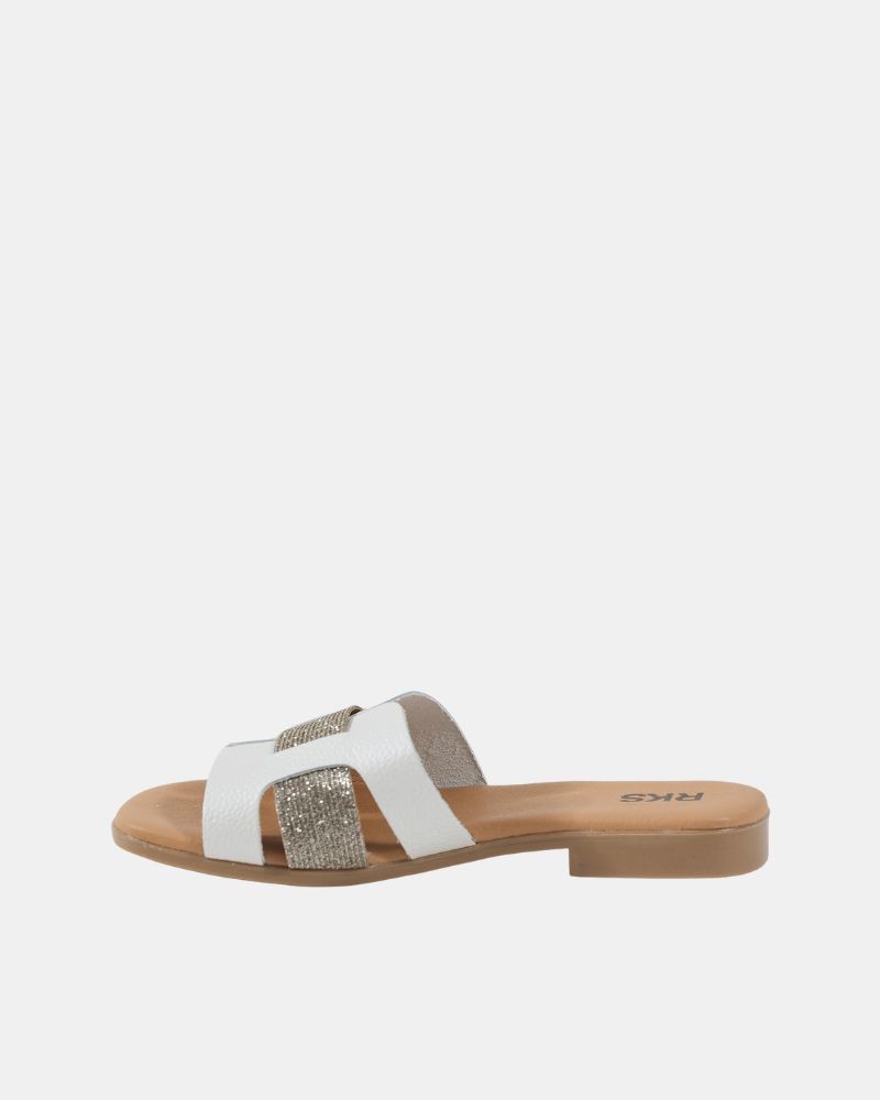 Sandalias Mulher RKS Branco 410737