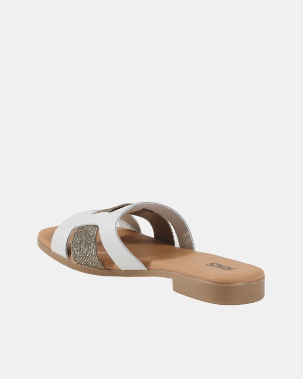 Sandalias Mujer RKS Blanco 410737