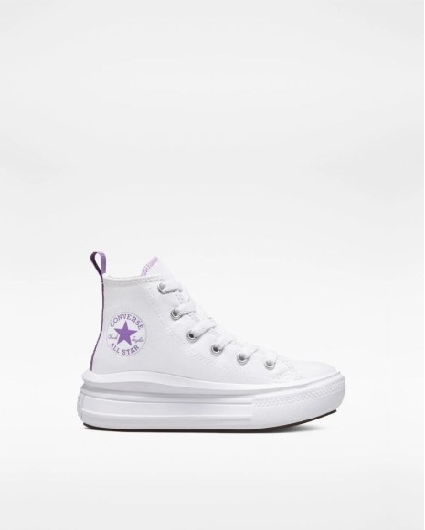 Sapatilhas Infantil CONVERSE Branco A03669C CHUCK TAYLOR ALL STAR MOVE