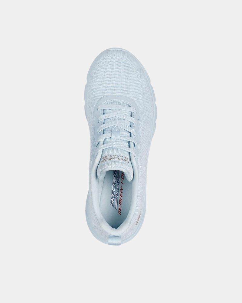 Zapatillas Mujer SKECHERS Azul 117385 BOBS B FLEX HI