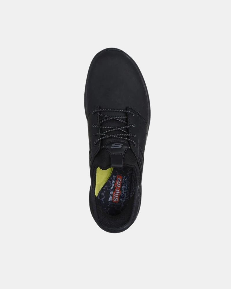 Zapatillas Hombre SKECHERS Negro 210828 SLIP INS RF SLADE ZACH | RKS