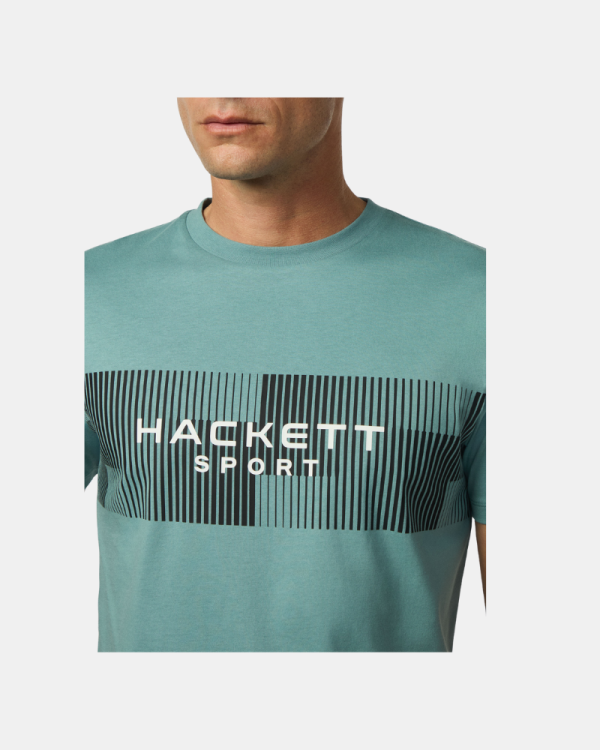  Camisetas Manga corta Hombre HACKETT Verde HM5000004 HS MOTION TEE