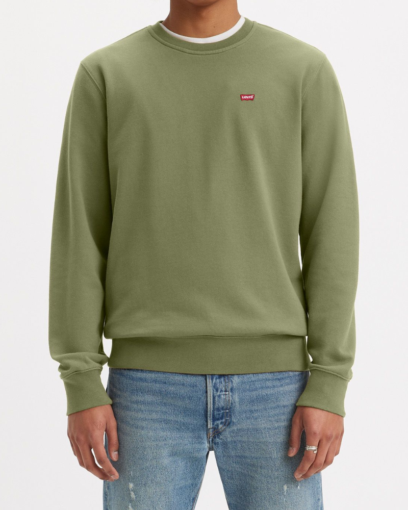  Sudaderas Manga larga Hombre LEVIS Verde 35909 0058 THE ORIGINAL HM