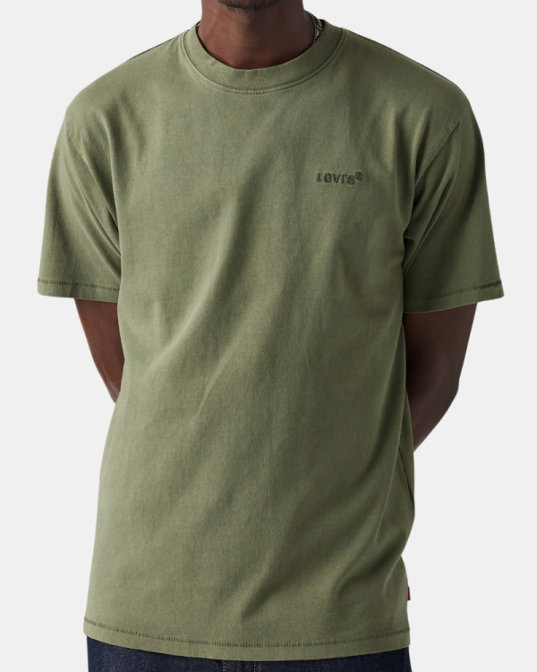  Camisetas Manga corta Hombre LEVIS Verde A0637 0046 RED TAB VINTAGE TEE