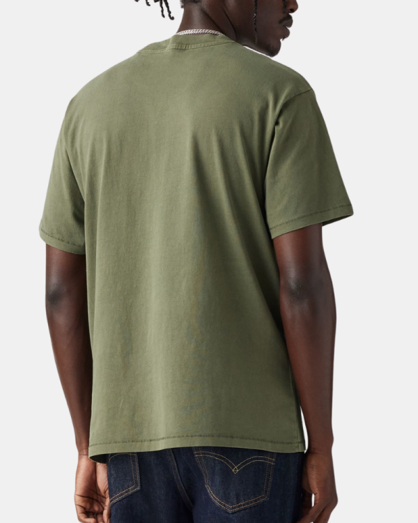  Camisetas Manga corta Hombre LEVIS Verde A0637 0046 RED TAB VINTAGE TEE