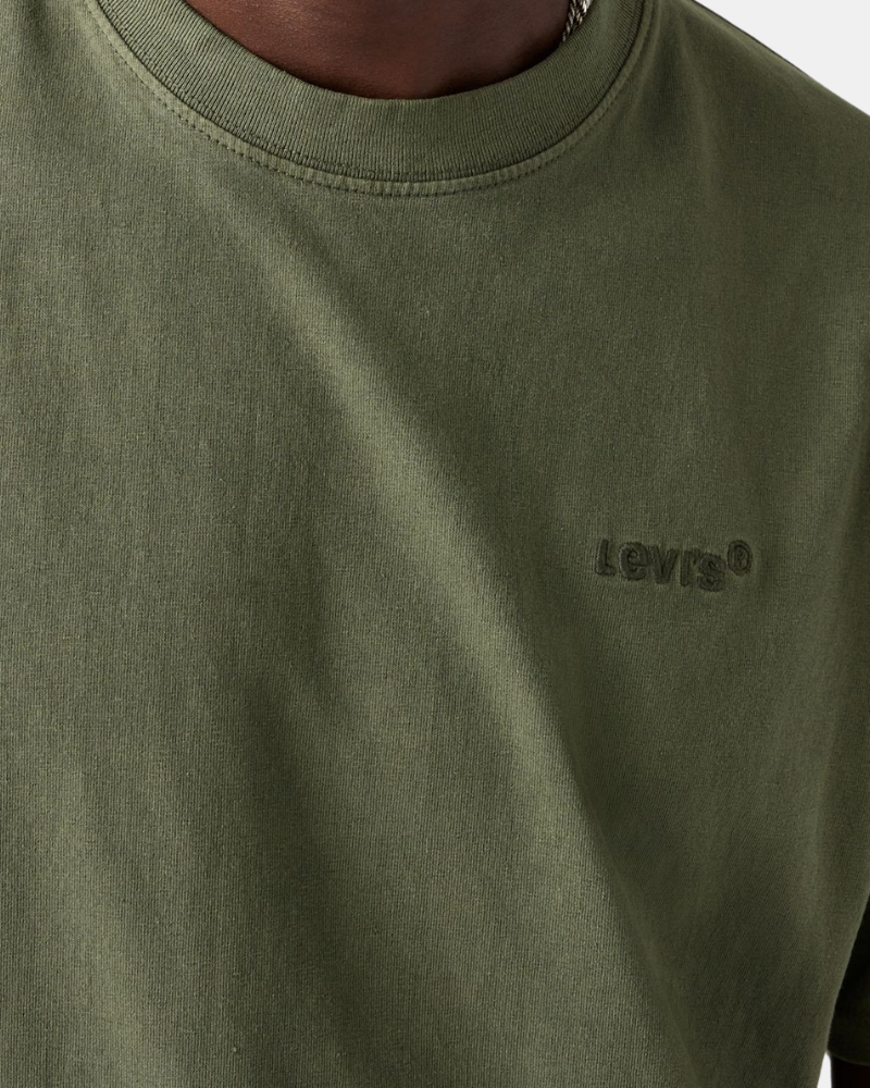 Camisetas Manga corta Hombre LEVIS Verde A0637 0046 RED TAB VINTAGE TEE