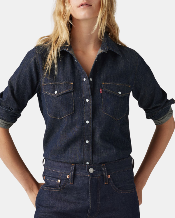 Camisas Manga larga Mujer LEVIS Azul 16786 0101 ICONIC WESTERN