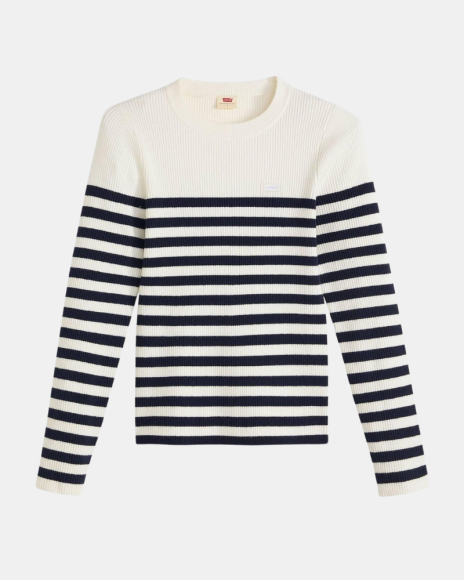 Camisola Manga Comprida Multer LEVIS Nude A0719 0036 RIB CREW SWEATER