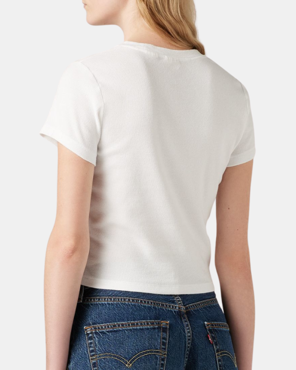 T-shirts Manga curta Mulher LEVIS Branco A7419 0013 ESSENTIAL SPORTY TEE