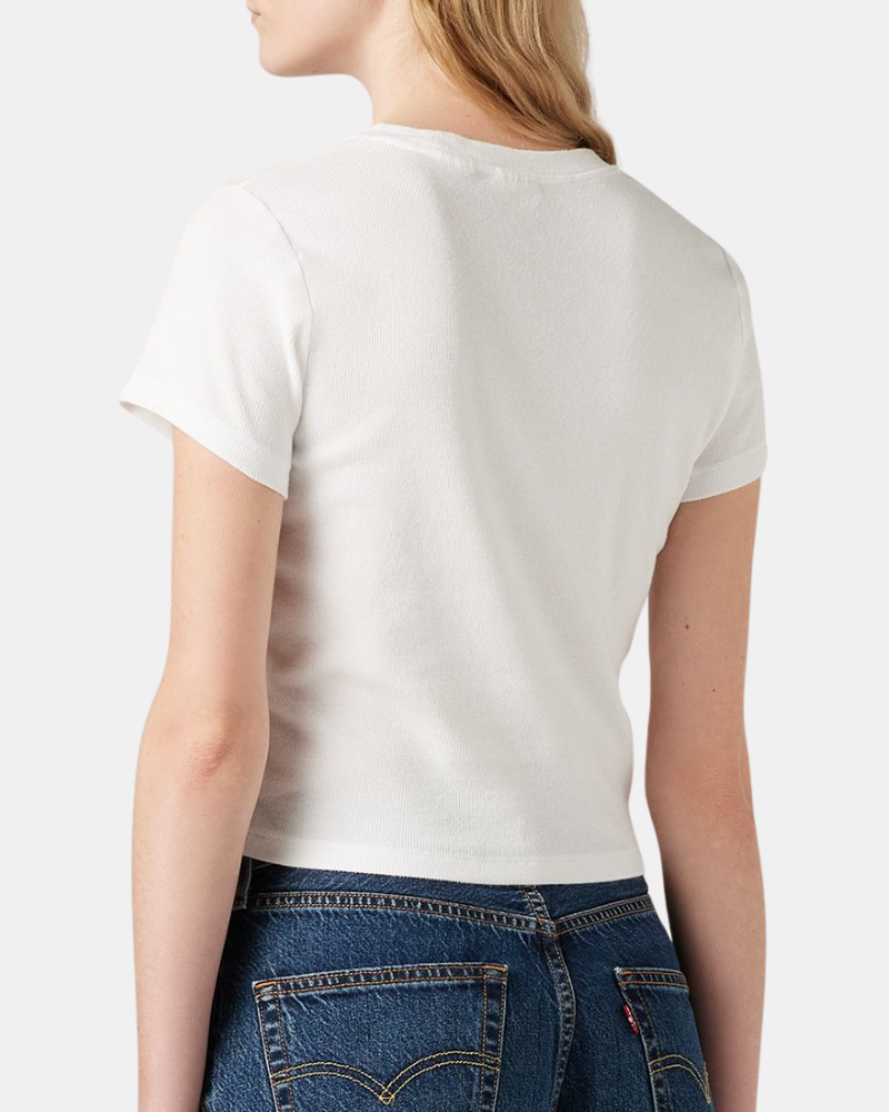 T-shirts Manga curta Mulher LEVIS Branco A7419 0013 ESSENTIAL SPORTY TEE