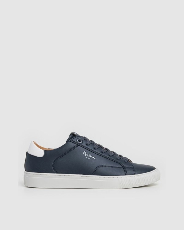 Sapatilhas Homem PEPE JEANS Azul PMS00048 JOE BASIC