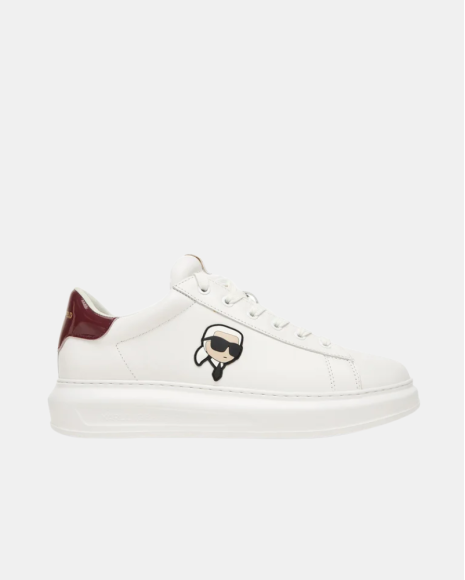 Sapatilhas Baixas Homem Karl Lagerfeld Branco KL52530N KAPRI