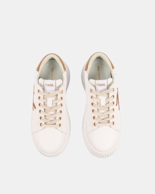 Zapatillas Bajas Mujer Karl Lagerfeld Blanco KL42372C KREEPER LO