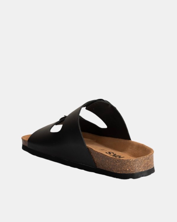 Sandalias Mulher RKS Preto 11096