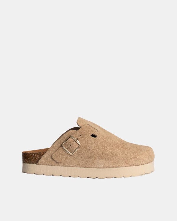 Sandalias Mulher RKS Taupe 15387