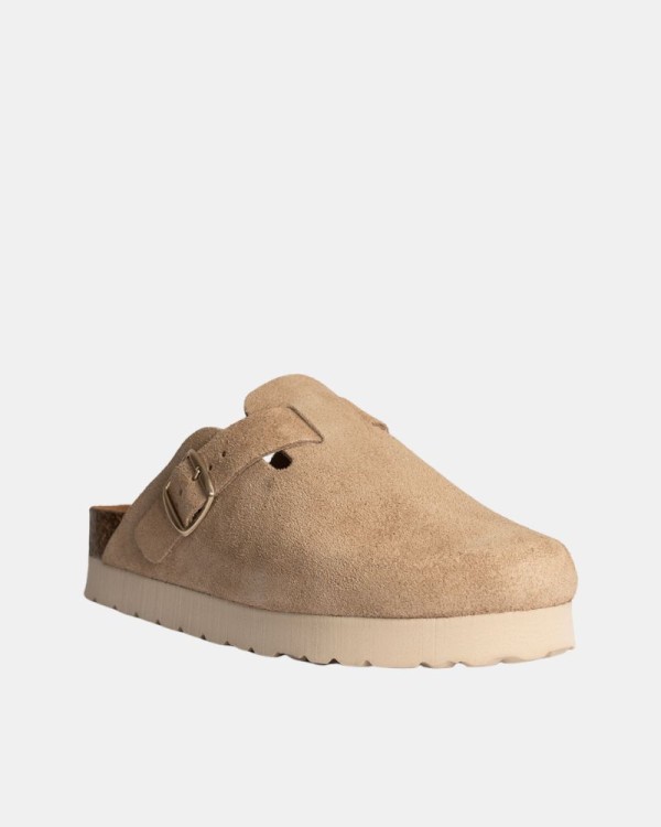 Sandalias Mulher RKS Taupe 15387