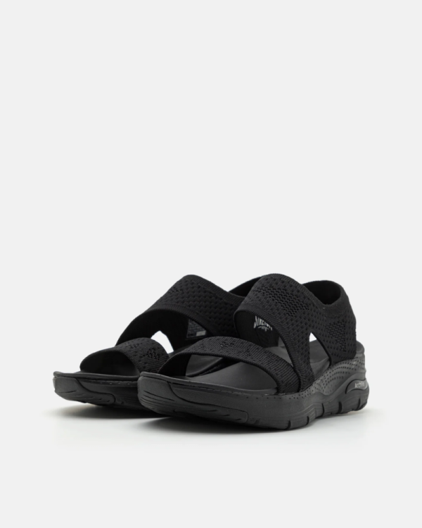 Sandálias Fascite Plantar Mulher SKECHERS Preto 119458 ARCH FIT BRIGHTEST DAY