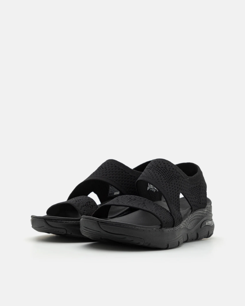 Sandalias Fascitis plantar Mujer SKECHERS Negro 119458 ARCH FIT BRIGHTEST DAY