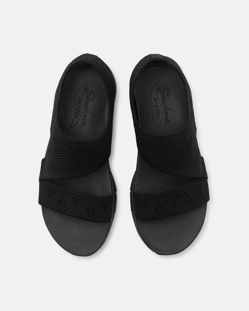Sandalias Fascitis plantar Mujer SKECHERS Negro 119458 ARCH FIT BRIGHTEST DAY