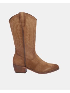 Botas Cowboy Mujer BONAVENTURE Taupe B684 5