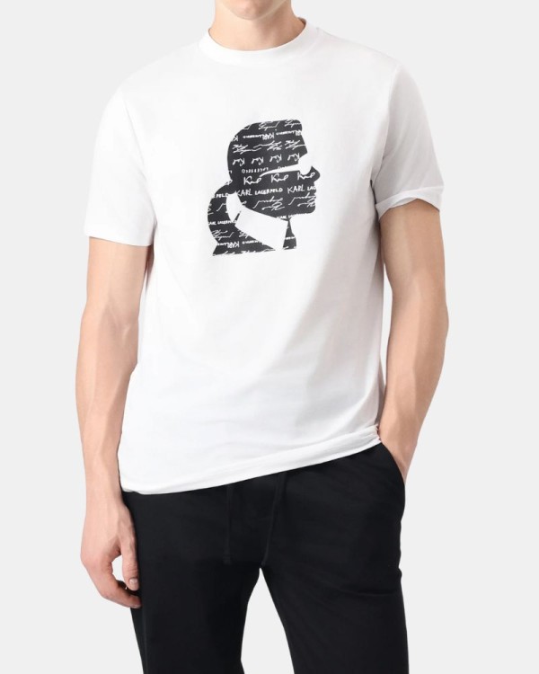  Camisetas Manga corta Hombre Karl Lagerfeld Blanco 553235 755042