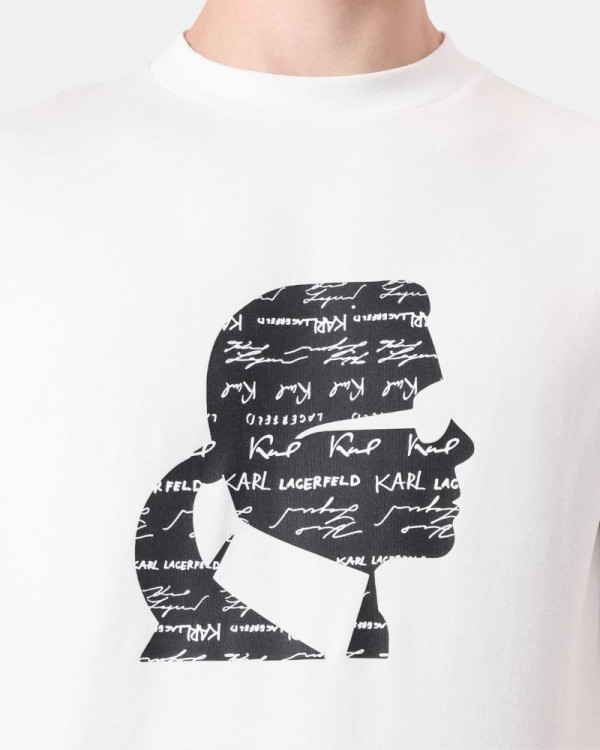  Camisetas Manga corta Hombre Karl Lagerfeld Blanco 553235 755042