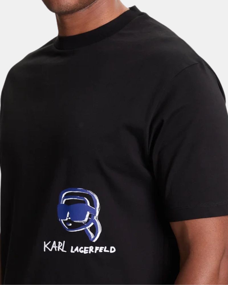  Camisetas Manga corta Hombre Karl Lagerfeld Negro 553225 755144