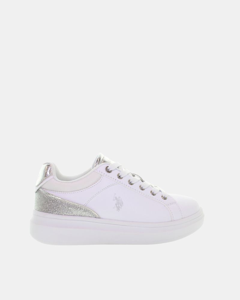 Sapatilhas Baixas Mulher US Polo Branco CODY015 EYN1