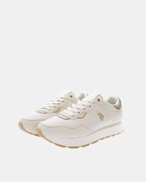 Sapatilhas Baixas Mulher US Polo Beige KITTY006W EYH1