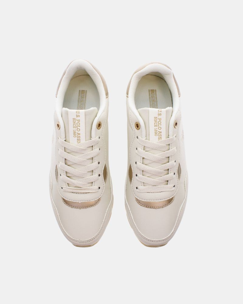 Sapatilhas Baixas Mulher US Polo Beige KITTY006W EYH1