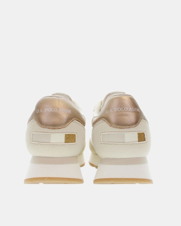 Sapatilhas Baixas Mulher US Polo Beige KITTY006W EYH1