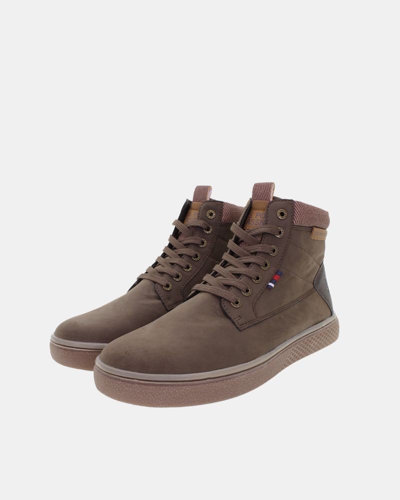 Botas Curtidas Homem US Polo Verde HOOVER001A EUY2