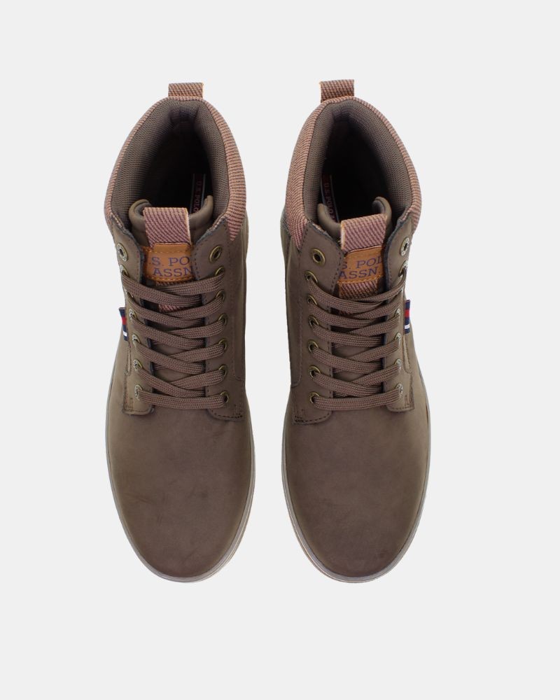 Botas Curtidas Homem US Polo Verde HOOVER001A EUY2