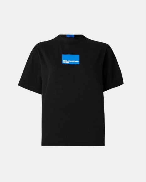 T-shirts Manga curta Mulher Karl Lagerfeld Negro A1W17006
