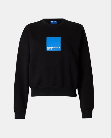  Sudaderas Manga larga Mujer Karl Lagerfeld Negro A1W20006