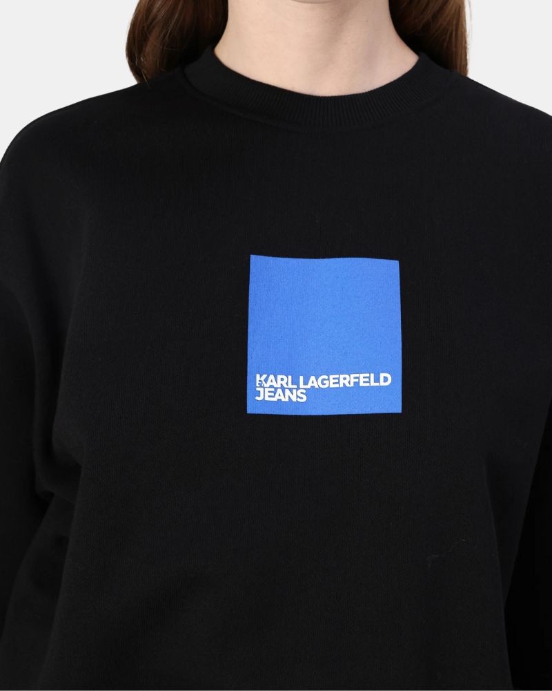 Casacos de capuz manga comprida Mulher Karl Lagerfeld Preto A1W20006