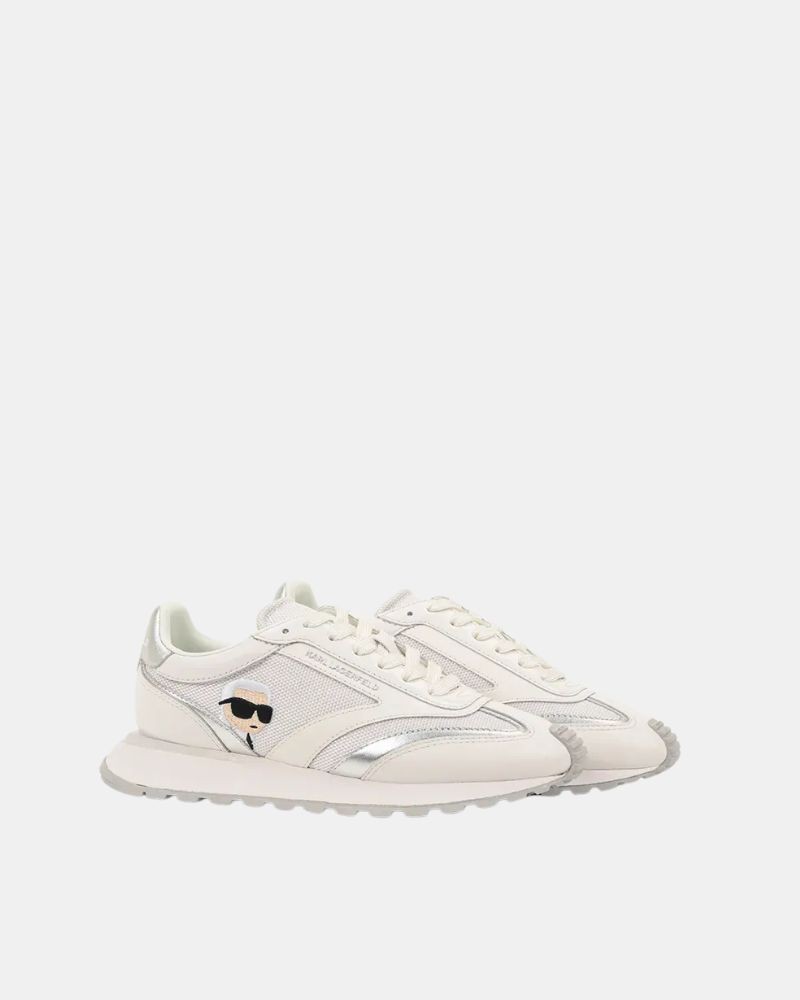 Sapatilhas Baixas Mulher Karl Lagerfeld Branco KL61130N KAIRO