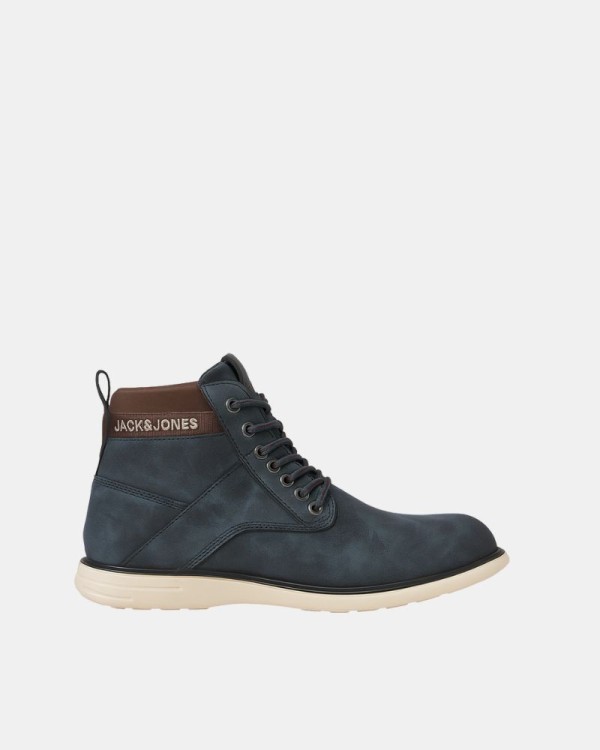 Botas Curtidas Homem JACK AND JONES Azul 12243420 DENVER