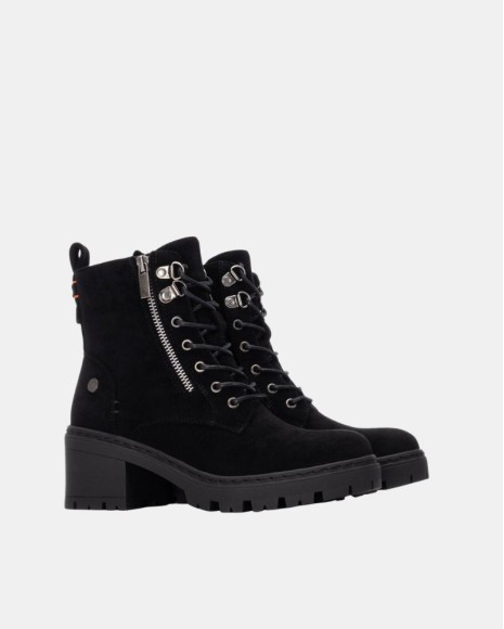Botins Baixos Mulher REFRESH Preto 173022