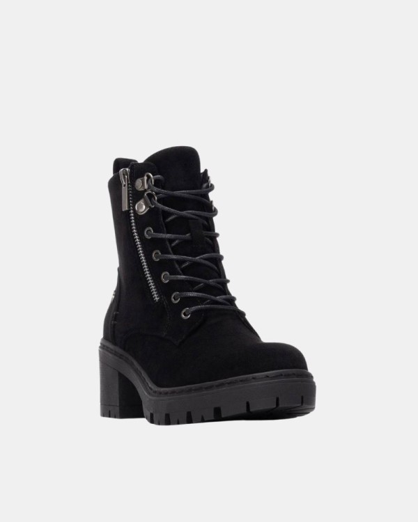  Botines Bajos Mujer REFRESH Negro 173022